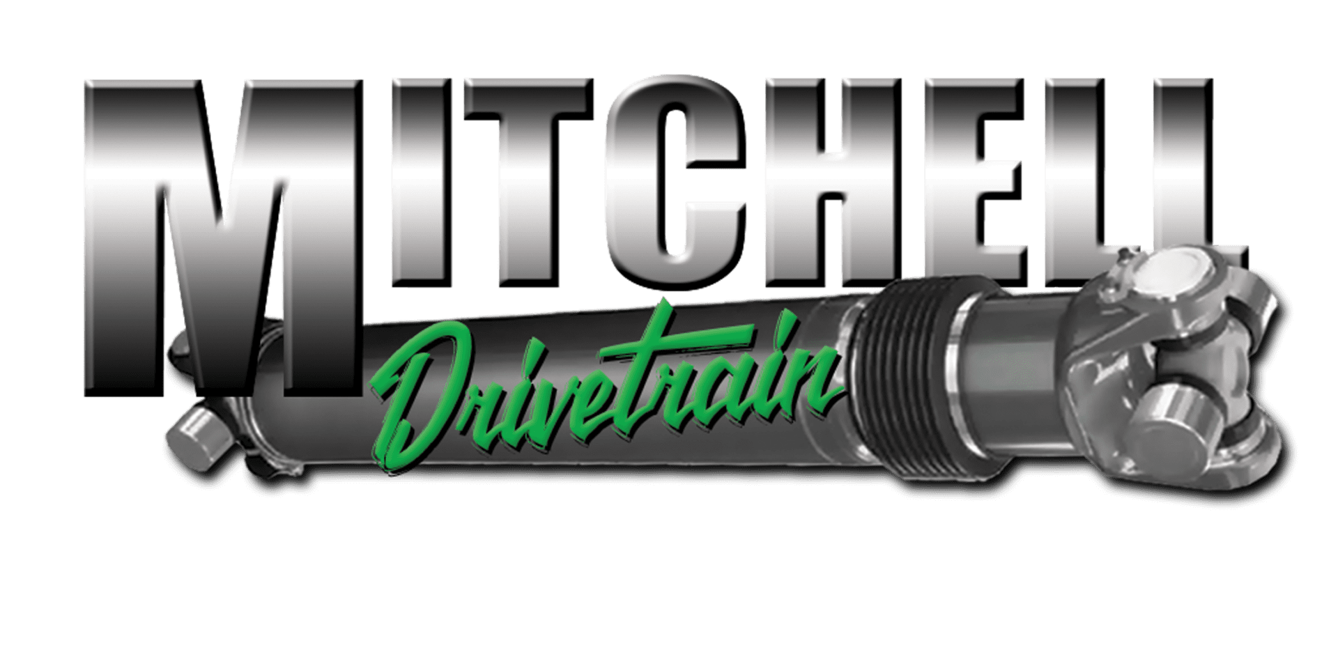 A picture of the logo for mitchell drivetrain.